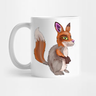 fox rabbit Mug